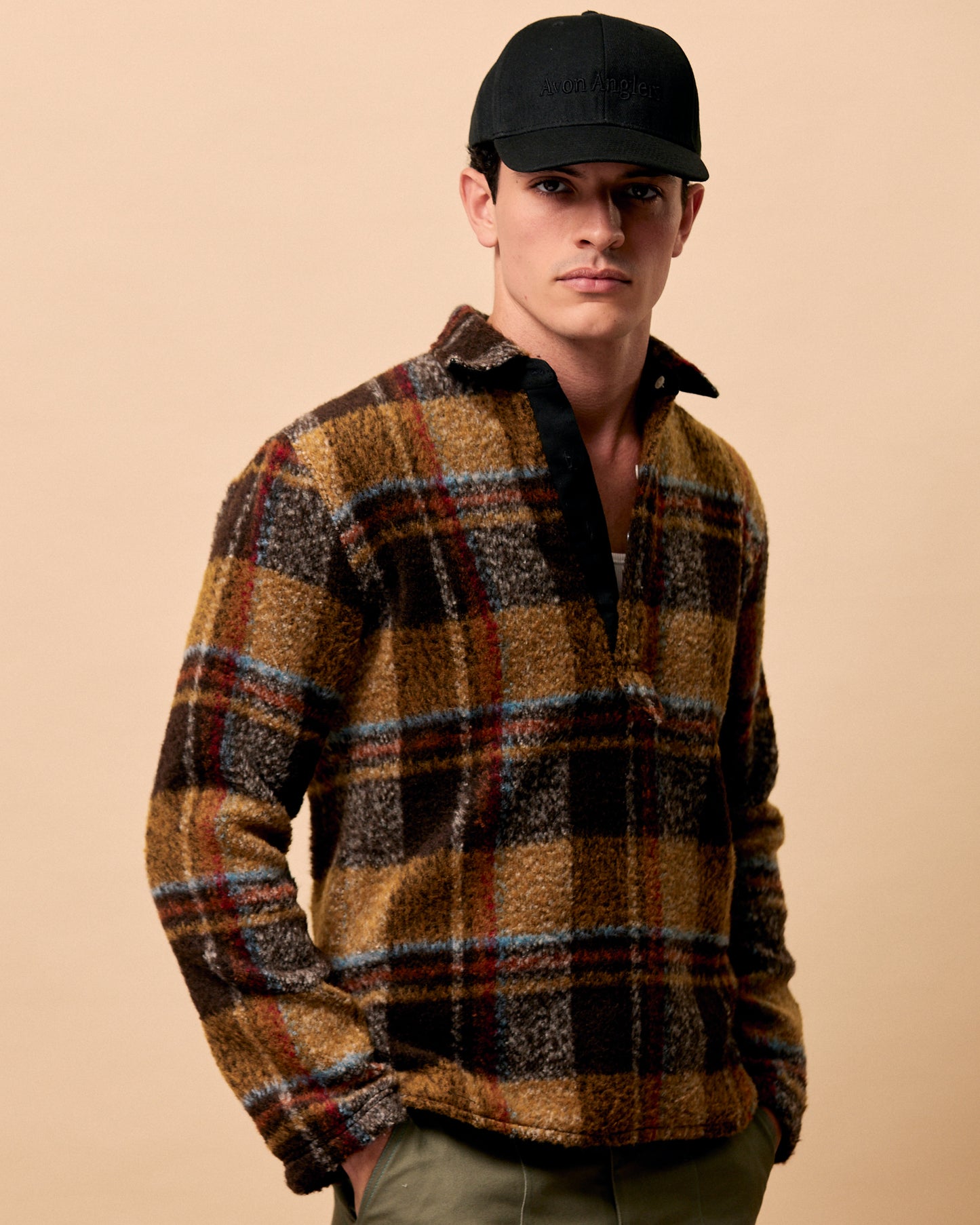 Appliquéd Twill Ball Cap - EAST COAST