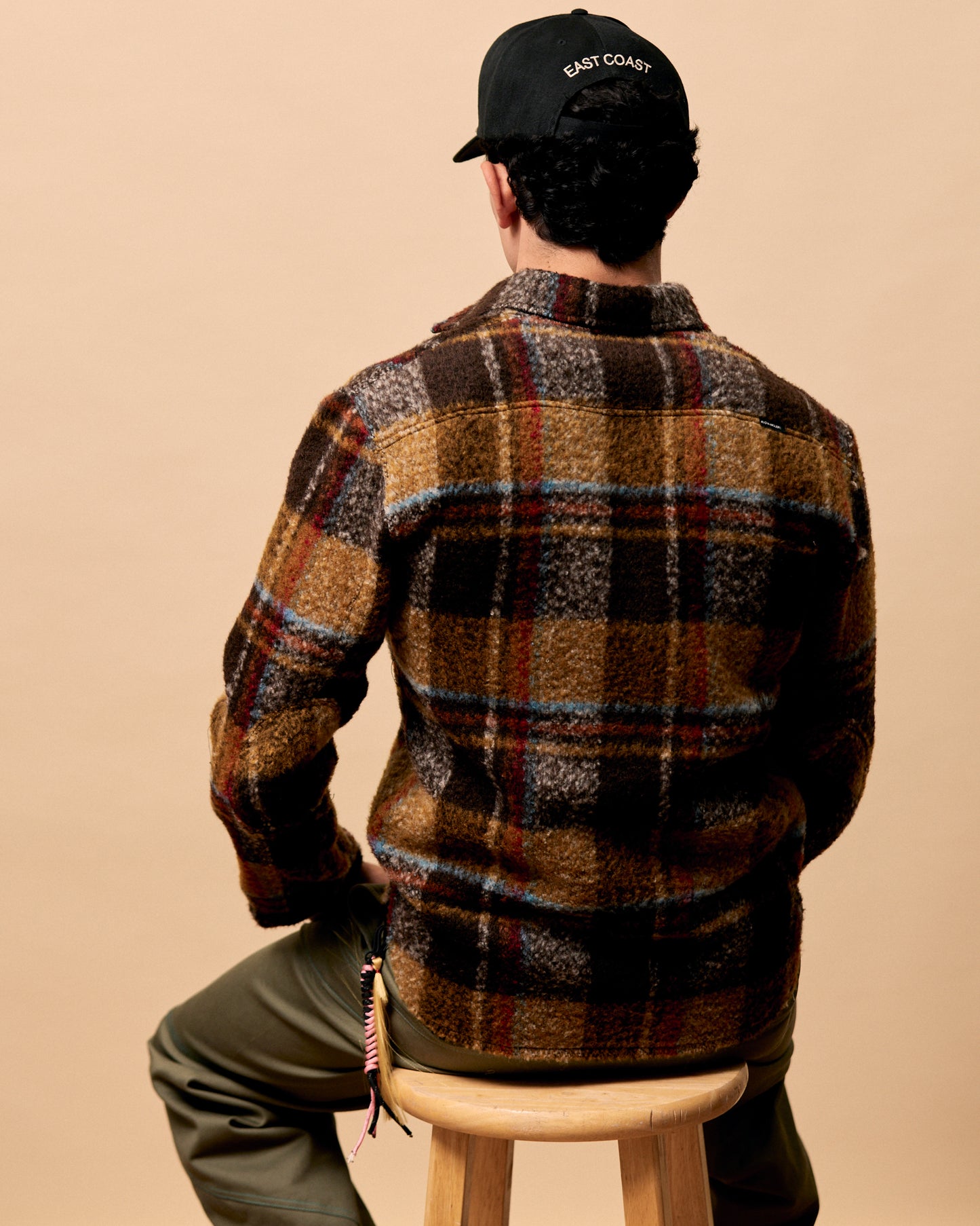 Rugby in Plaid Mohair