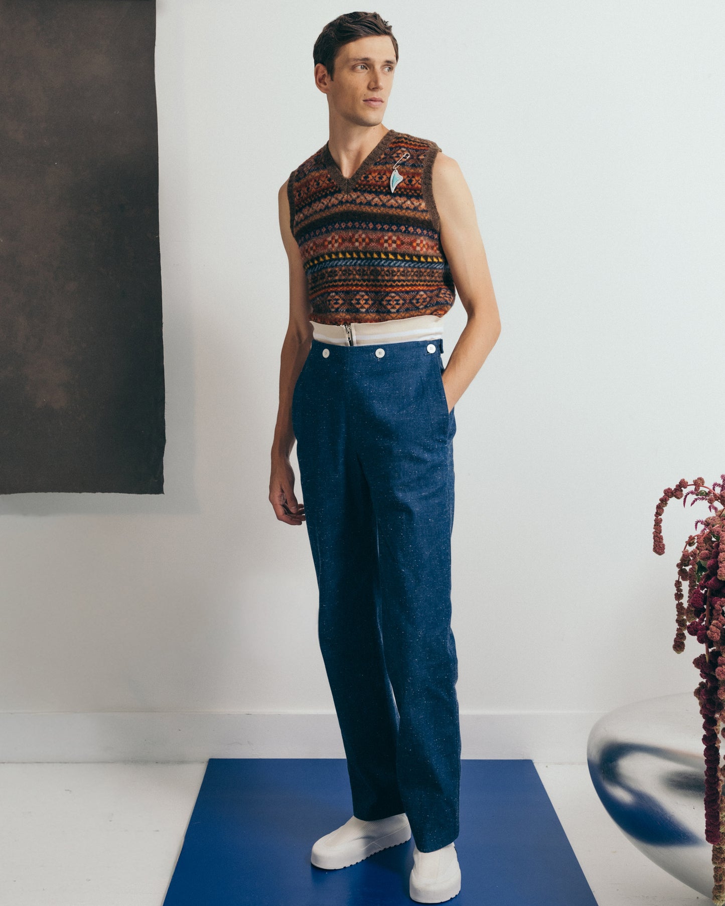 RE: Fair isle vest