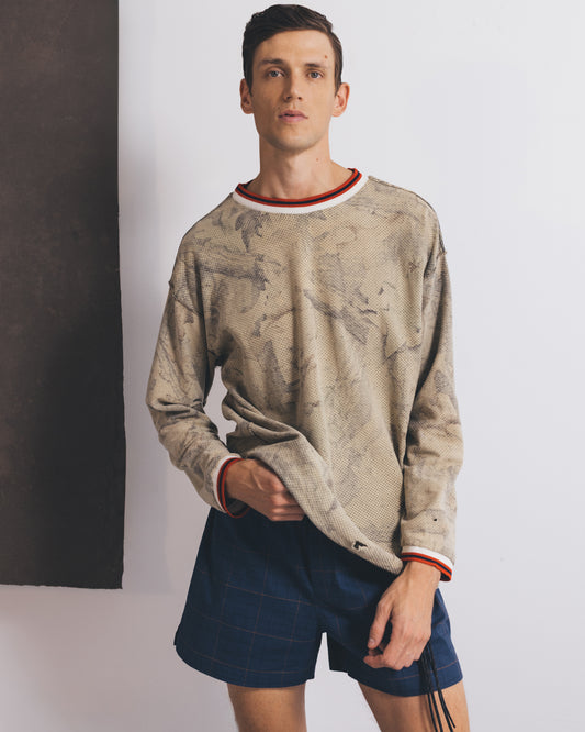 RE: Ringer t-shirt in camo