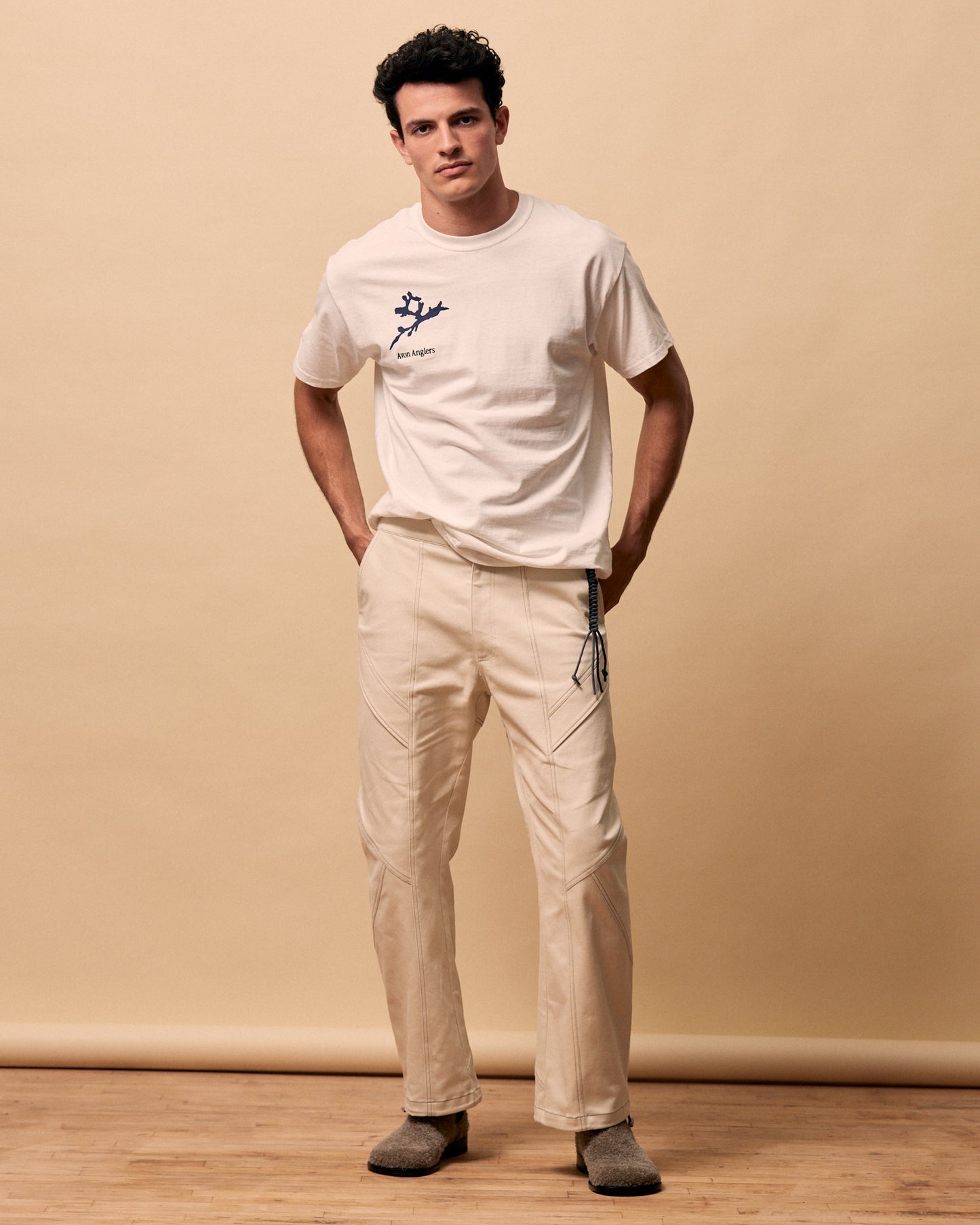 Elvis pant in oat