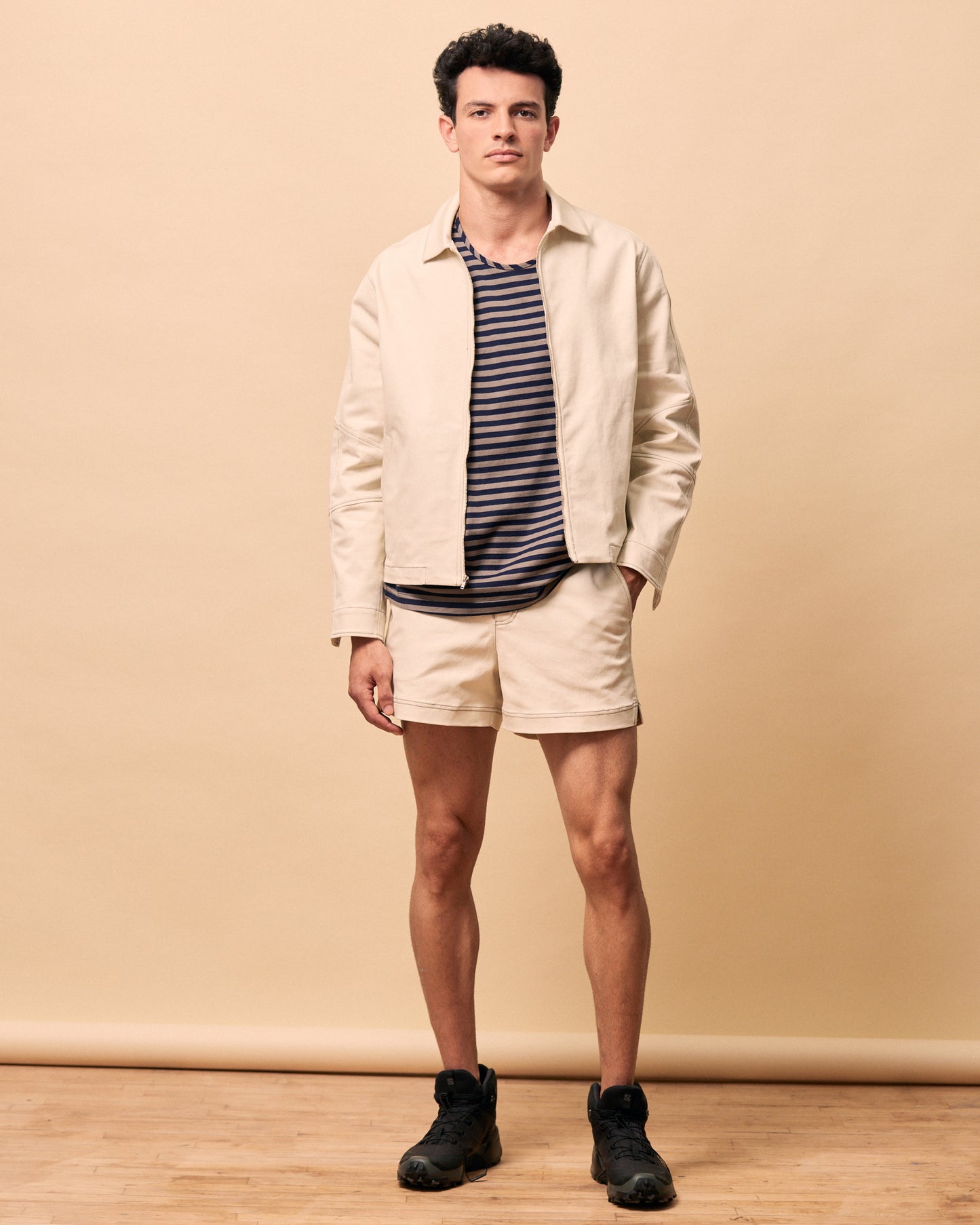 Straight-Leg Short In Twill