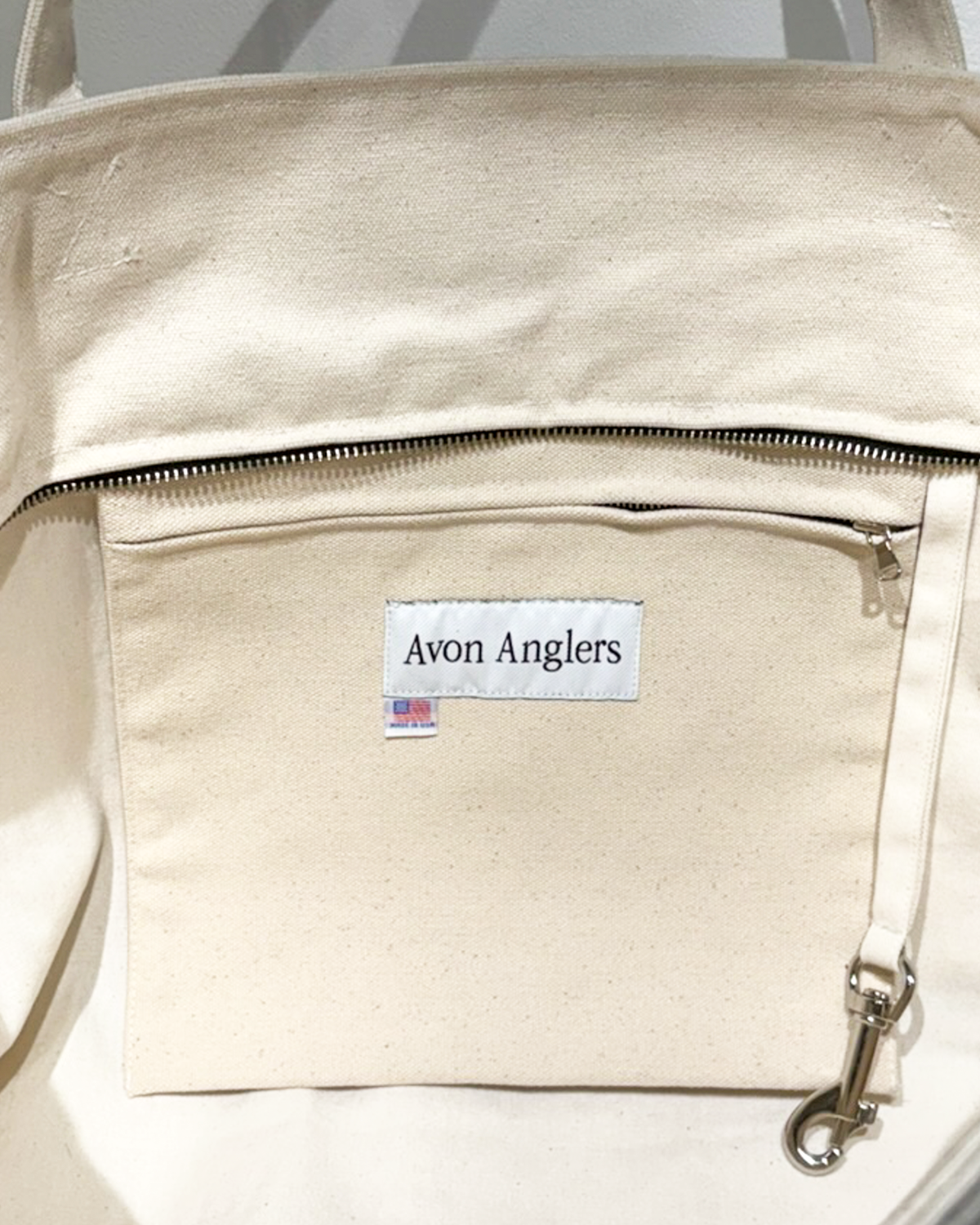 Zip Tote in Canvas