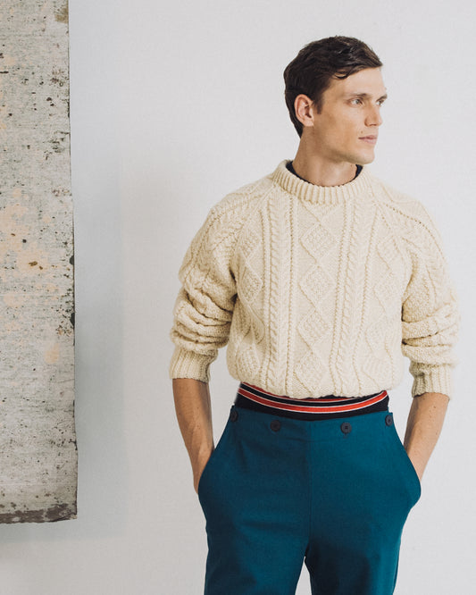 RE: Fisherman sweater