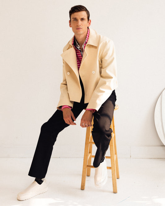 Avon peacoat in canvas