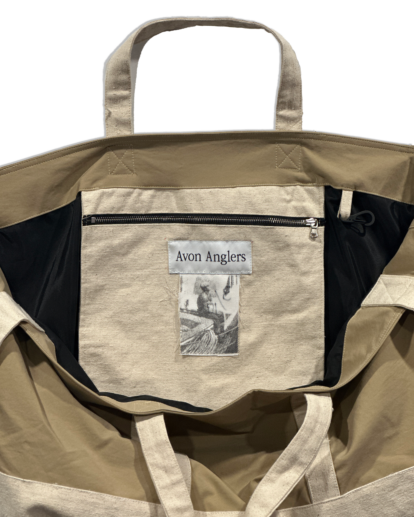 Zip Tote in Black