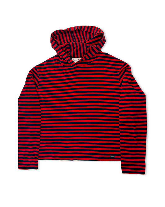 Grady in red & navy stripe