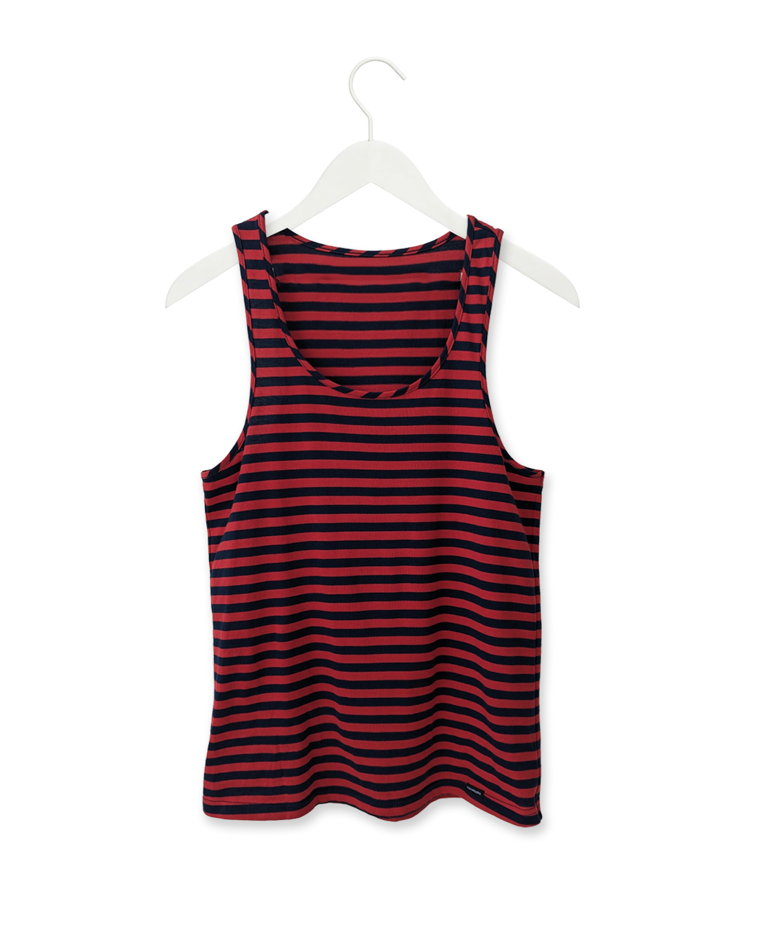 Classic Tank in Red & Navy Stripe