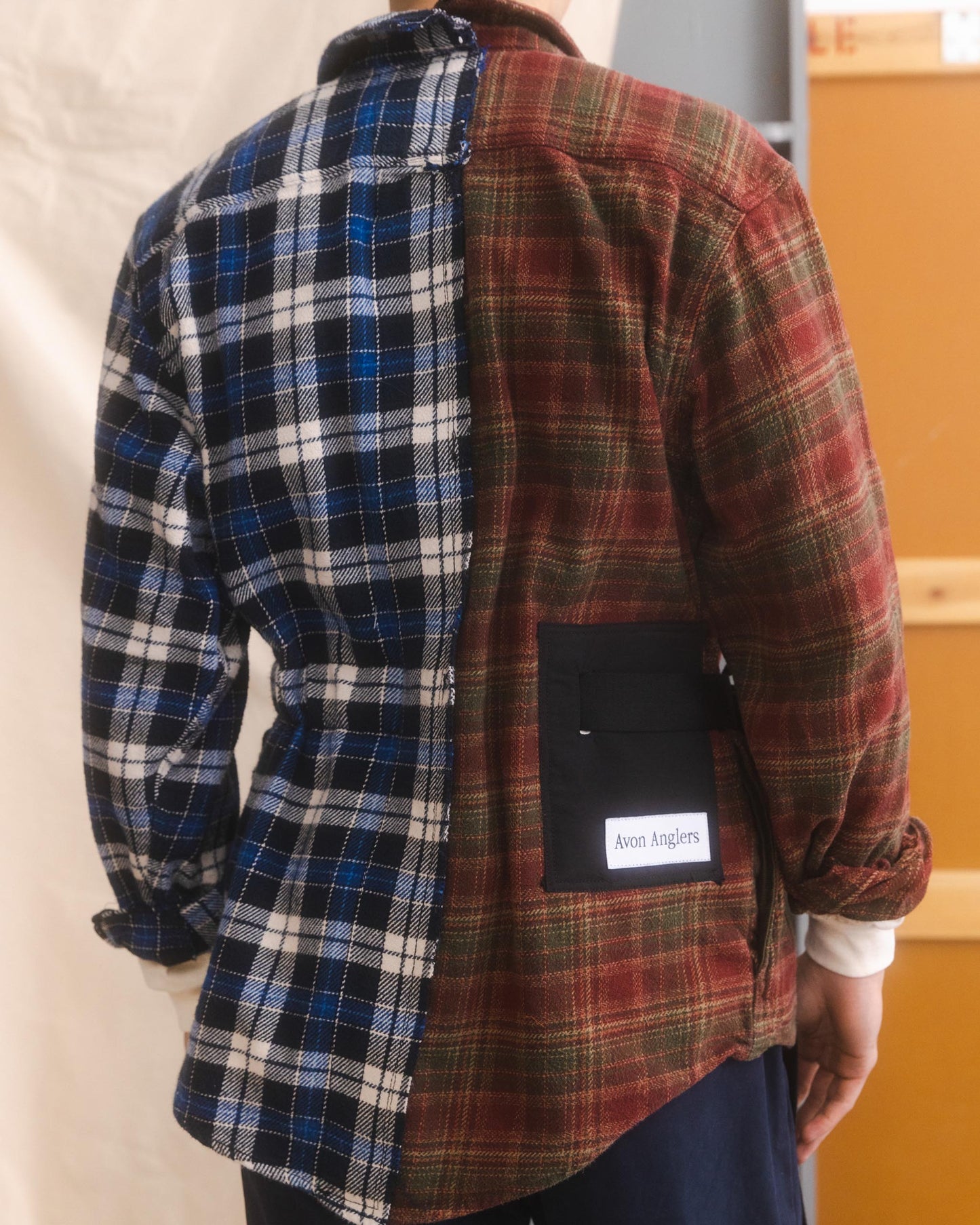 Spliced Heavy Flannel with Belt