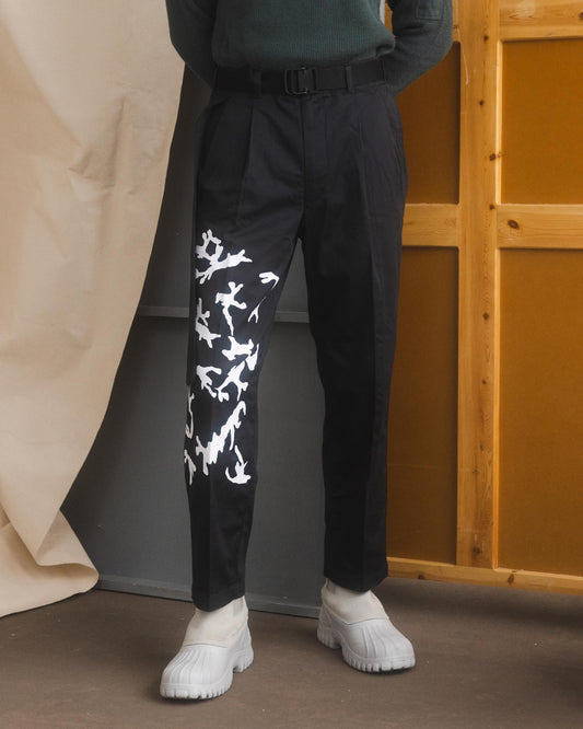 Chino with Rorschach Camo