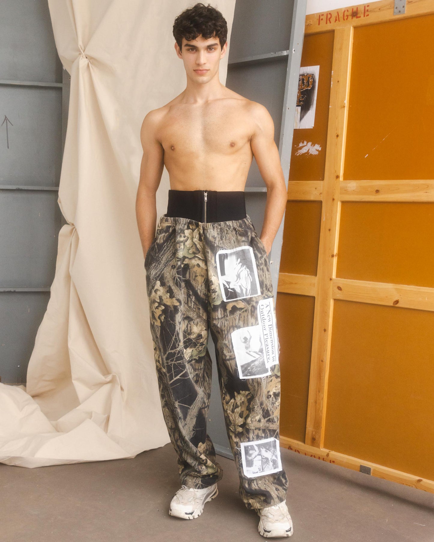 Flannel Pant with Elasticated Waist - Realtree