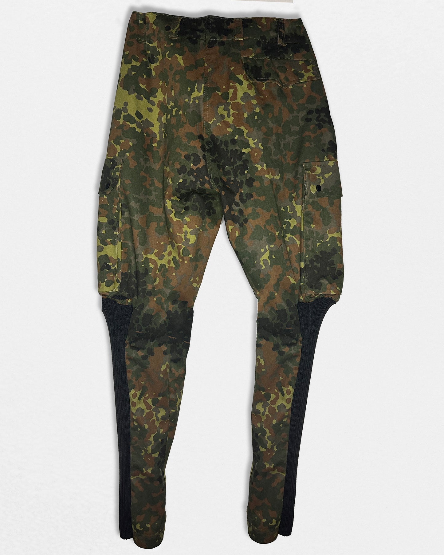 Spliced Woven & Knit Pant - Flecktarn