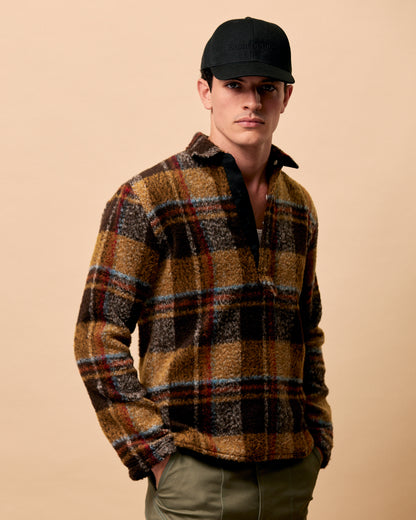Rugby in Plaid Mohair