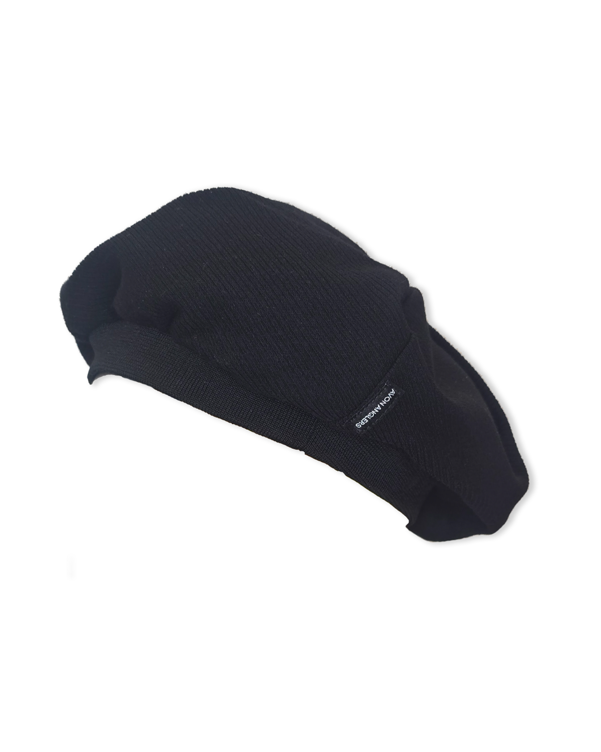 Tam in black twill