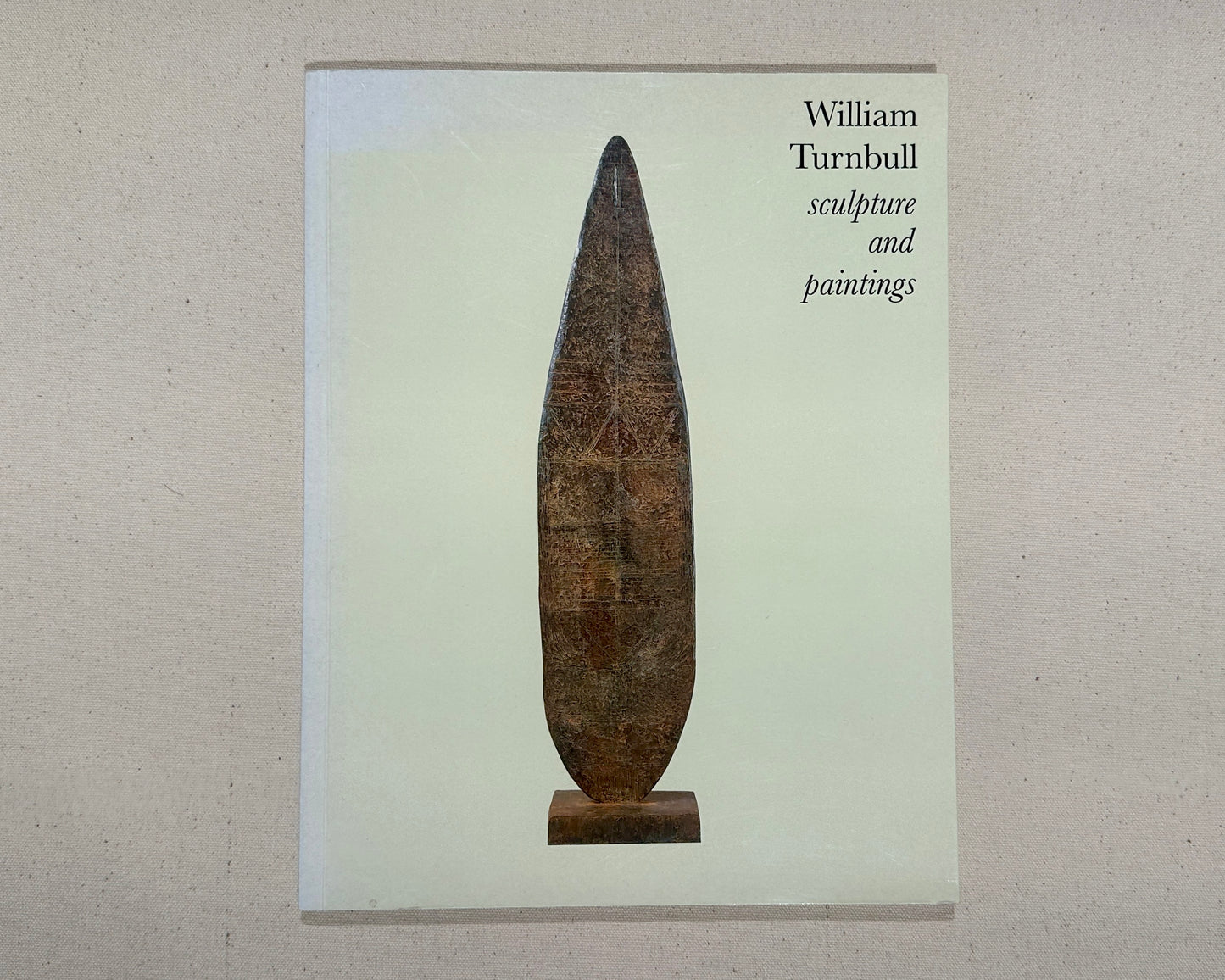 William Turnbull Sculpture and paintings