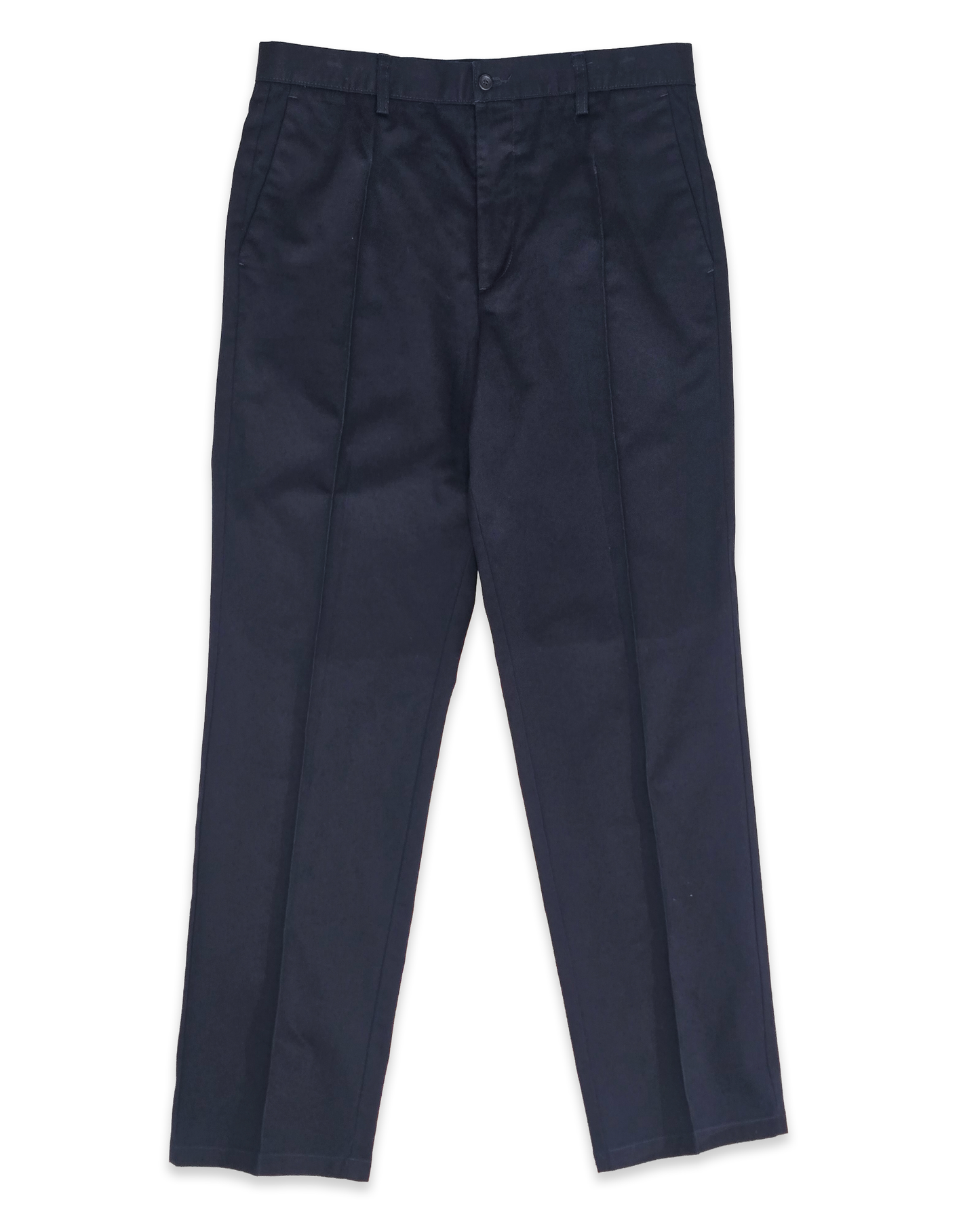 RE: Stitched crease trouser in navy