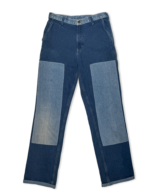 RE: Denim patch pants