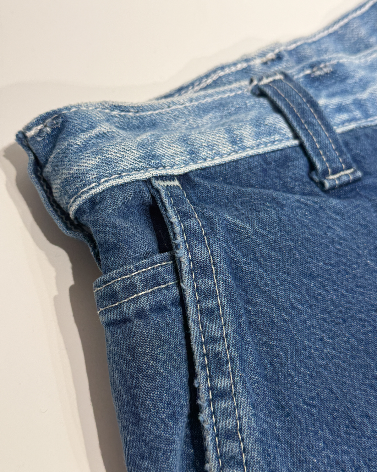 RE: Denim patch pants