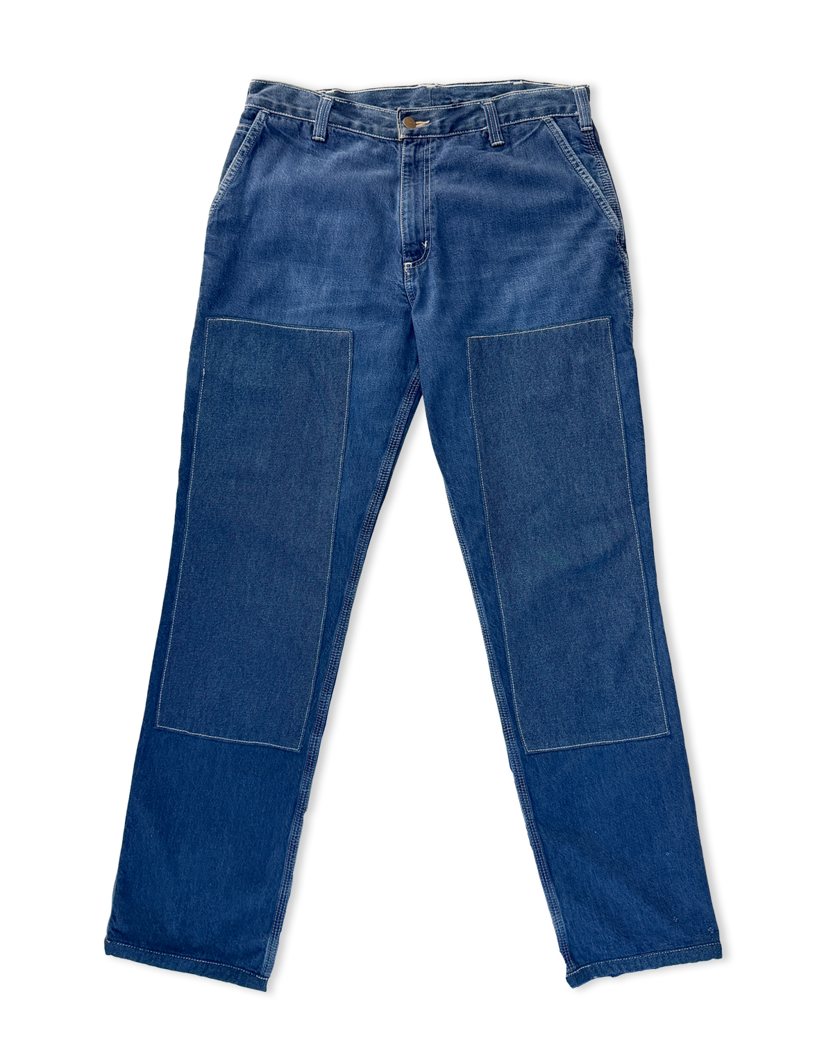 RE: Denim patch pants