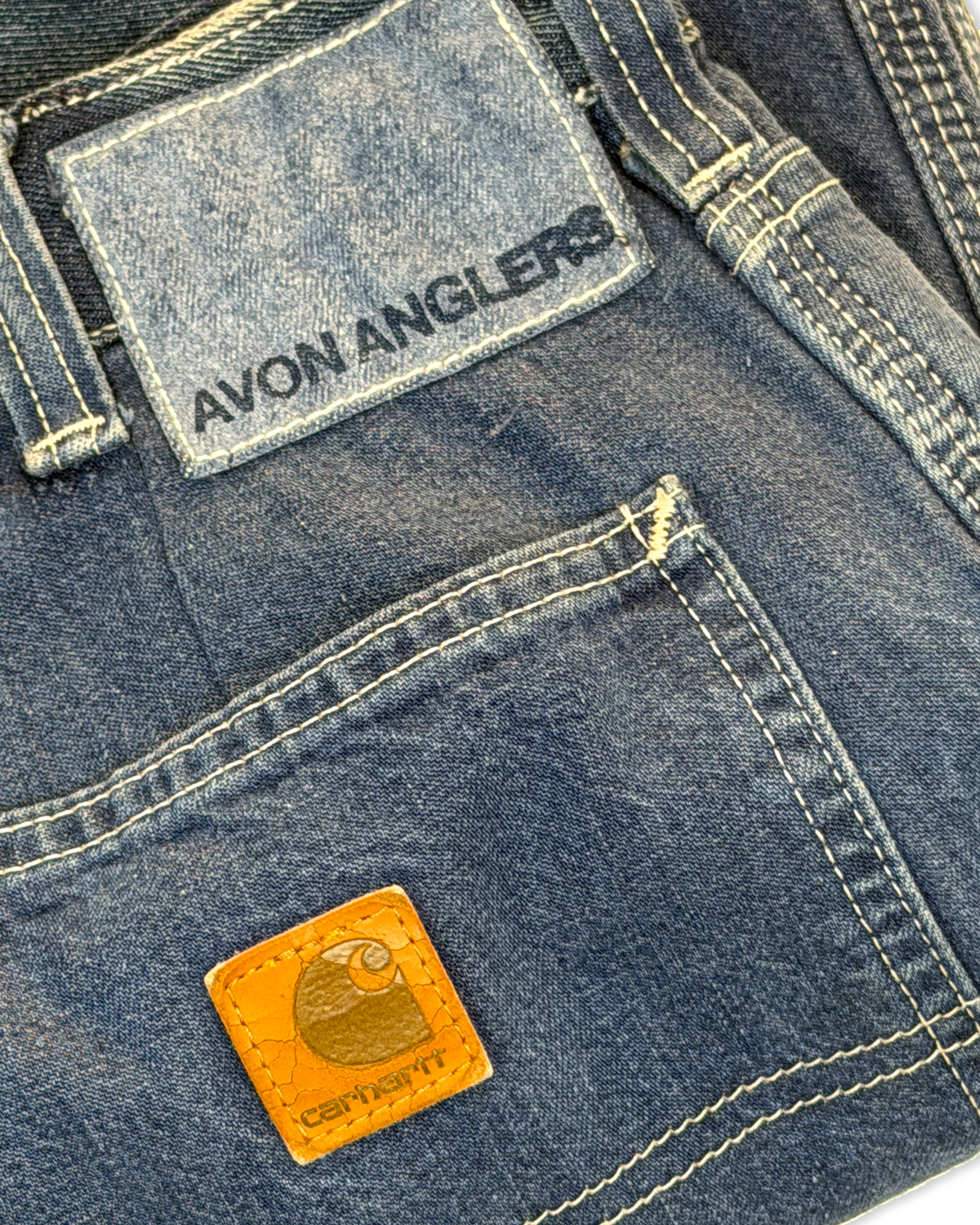 RE: Denim patch pants