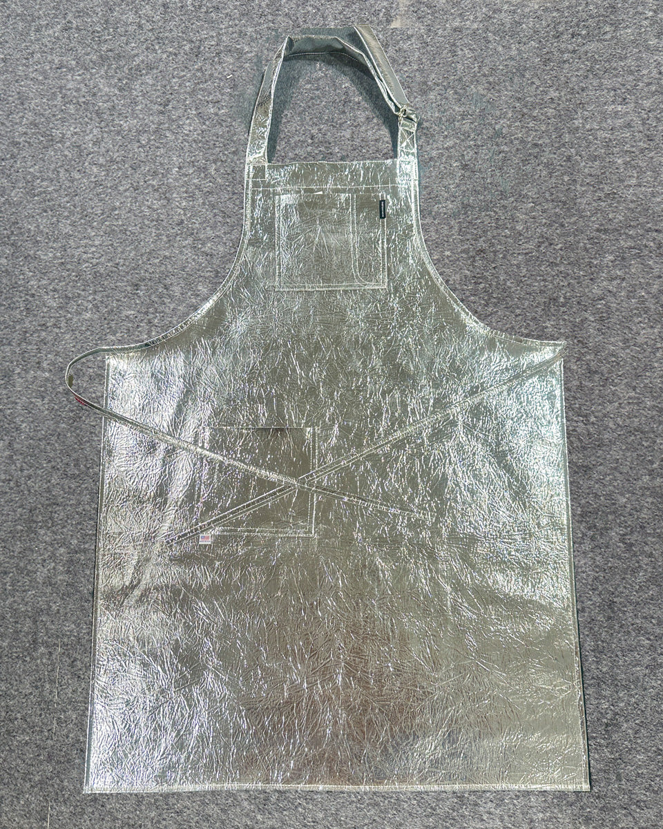 Apron - Silver Foil