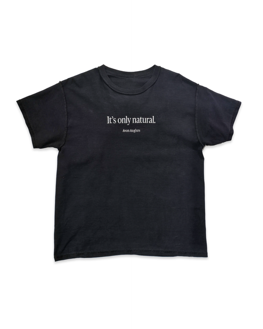 RE: embroidered 'natural' t-shirt