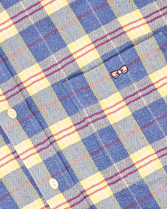 RE: Oxford in blue and yellow plaid