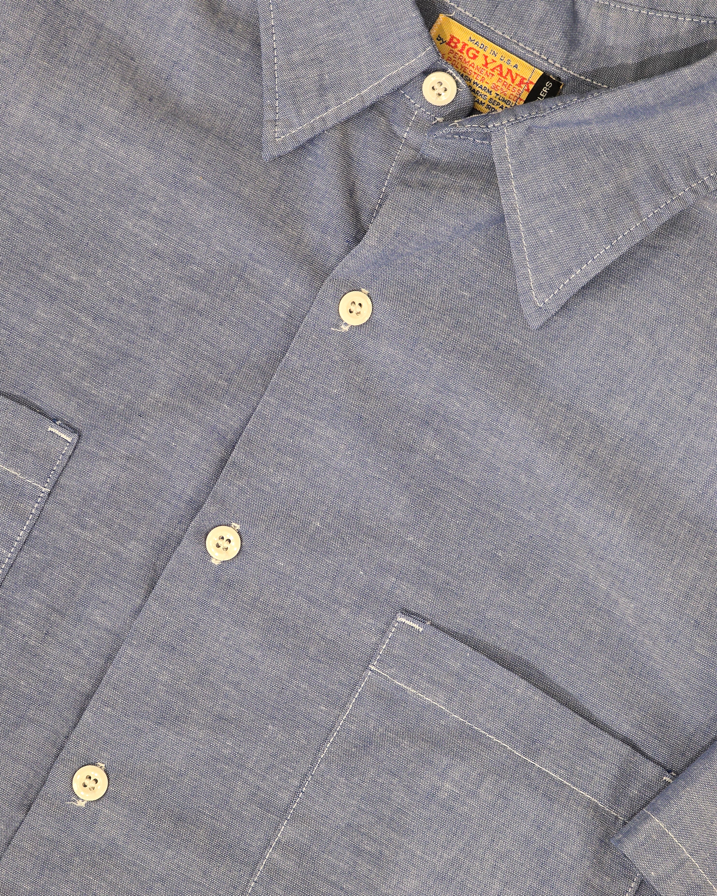 RE: Short sleeve chambray shirt