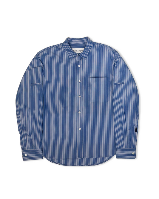 Field shirt in multi-stripe