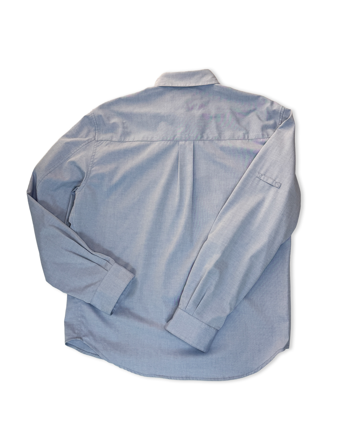 Field shirt in blue pinpoint oxford