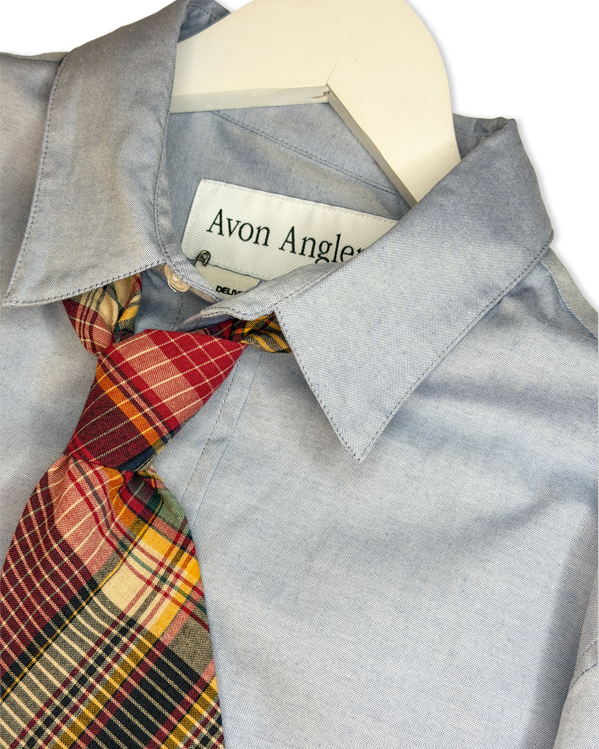 Field shirt in blue pinpoint oxford