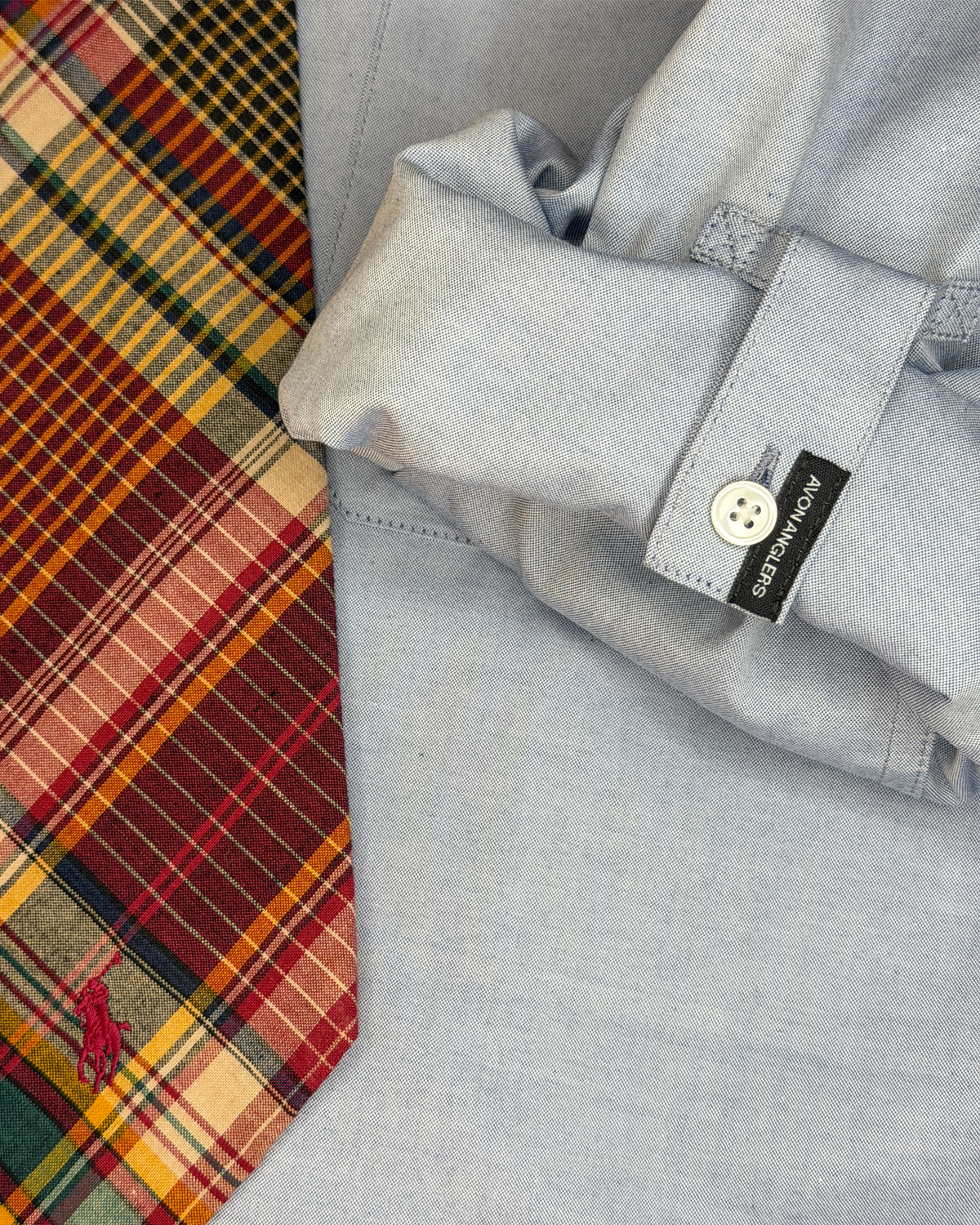 Field shirt in blue pinpoint oxford