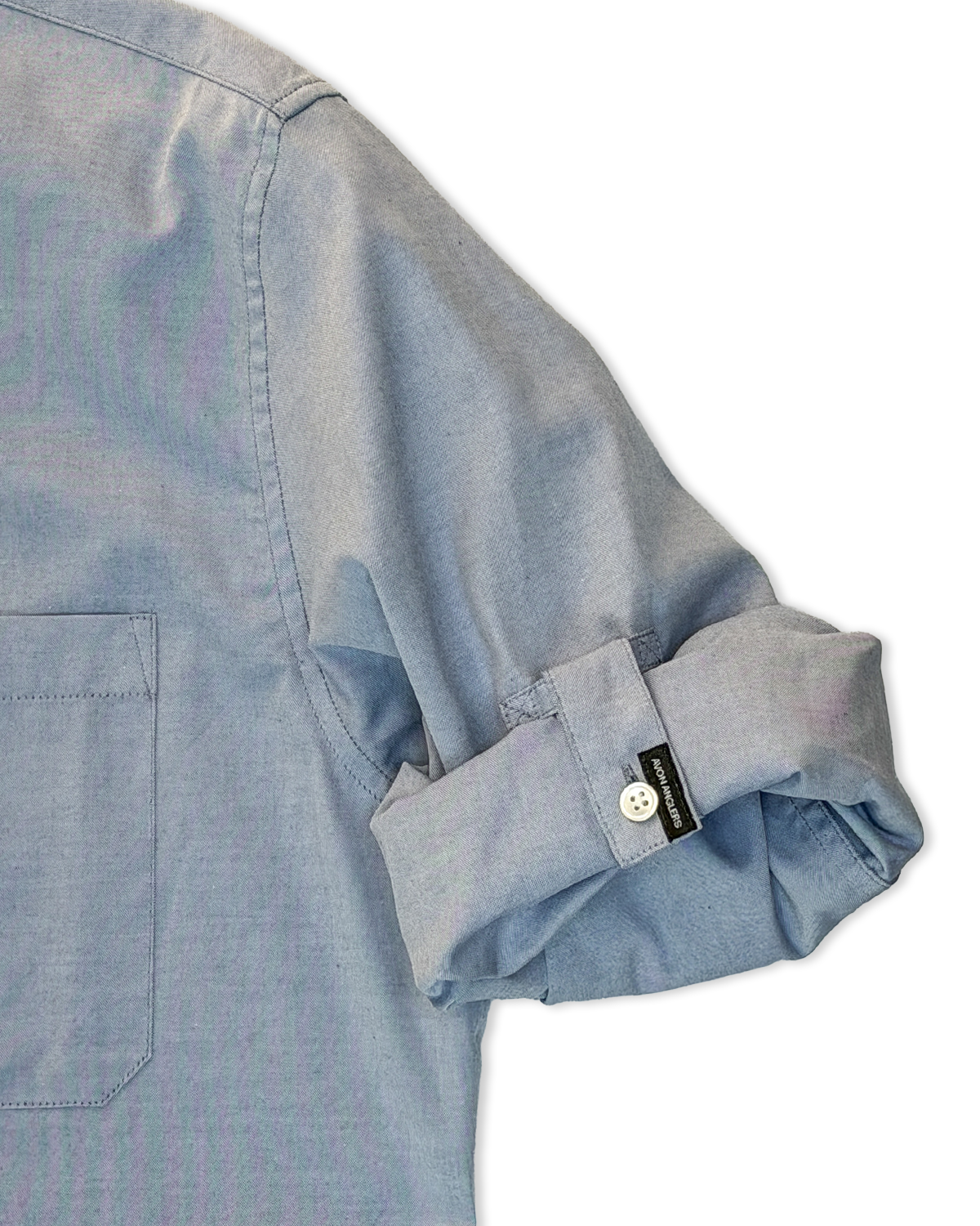 Field shirt in blue pinpoint oxford