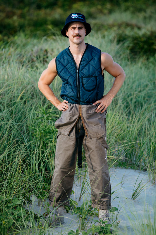 Overall - Green Twill