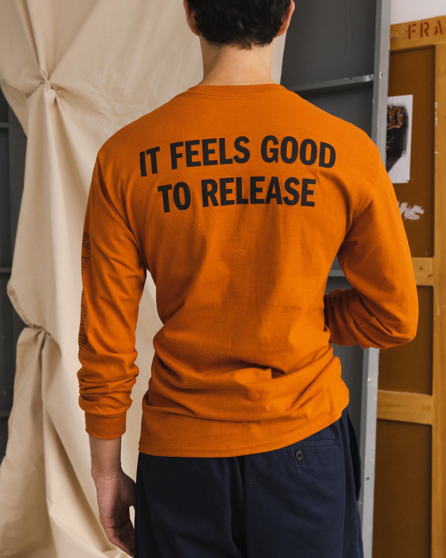 How To Release Long Sleeve T-shirt - Burnt Copper