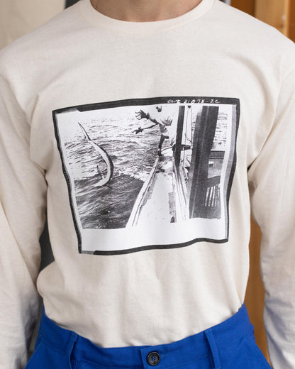 'How To Release' Long Sleeve T-shirt - Ivory