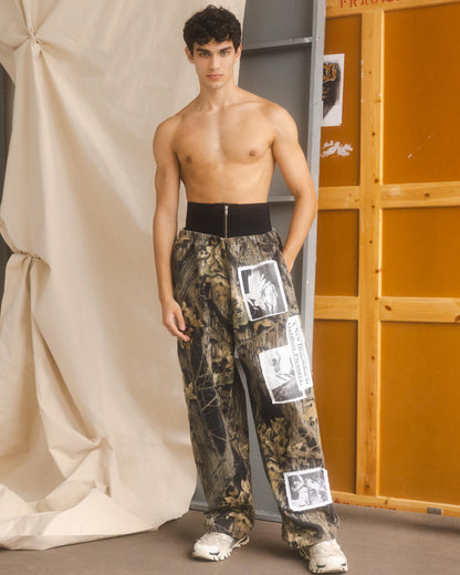 Flannel Pant with Elasticated Waist - Realtree